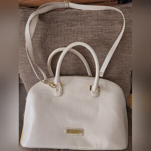 Joy & Iman Elegant Cream Handbag